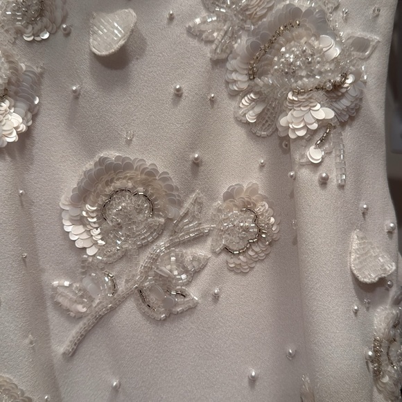 CLIO PEPPIATT Embellished stretch-crepe mini dress - Picture 4 of 6